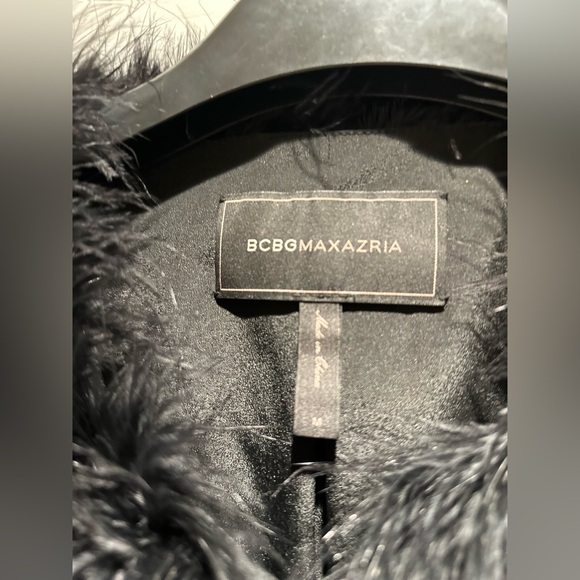 FAUX FUR SHORT JACKET BLACK - Picture 3 of 6